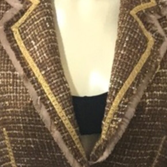 Vintage Cantata fitted jacket 1 button closure lined - Picture 15 of 15